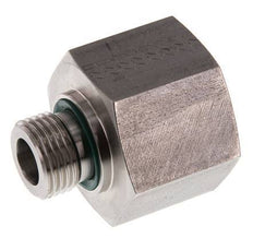 G 1/2'' x G 1'' M/F Adaptador reductor de acero inoxidable 400 Bar - Hidráulico