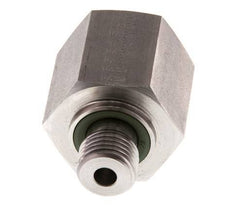 G 1/4'' x G 1/2'' M/F Adaptador reductor de acero inoxidable 630 Bar - Hidráulico