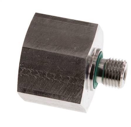 G 1/4'' x G 3/4'' M/F Adaptador reductor de acero inoxidable 630 Bar - Hidráulico
