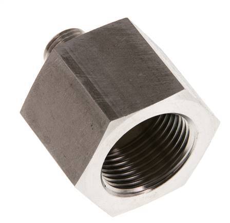 G 1/4'' x G 3/4'' M/F Adaptador reductor de acero inoxidable 630 Bar - Hidráulico