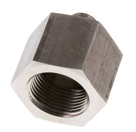 G 1/4'' x G 3/4'' M/F Adaptador reductor de acero inoxidable 630 Bar - Hidráulico
