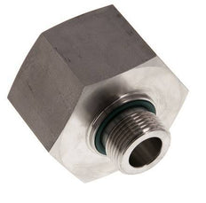 G 3/4'' x G 1 1/2'' M/F Adaptador reductor de acero inoxidable 315 Bar - Hidráulico