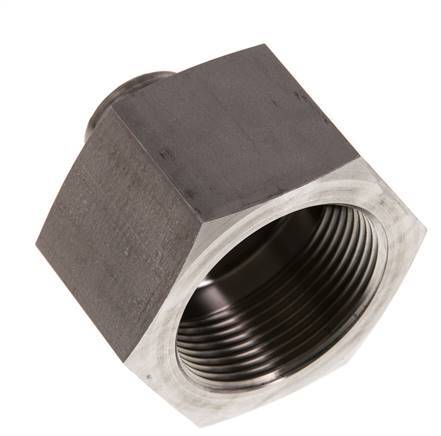 G 3/4'' x G 1 1/2'' M/F Adaptador reductor de acero inoxidable 315 Bar - Hidráulico