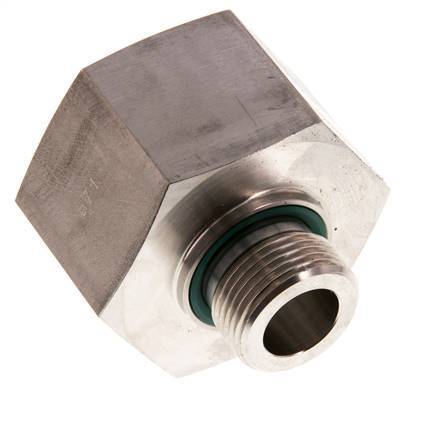 G 3/4'' x G 1 1/4'' M/F Adaptador reductor de acero inoxidable 400 Bar - Hidráulico