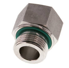 G 1'' x G 3/4'' M/F Adaptador reductor de acero inoxidable 400 Bar - Hidráulico