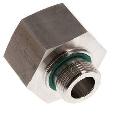 G 1'' x G 1 1/2'' M/F Stainless steel Reducing Adapter 315 Bar - Hydraulic