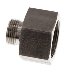 G 1'' x G 1 1/2'' M/F Stainless steel Reducing Adapter 315 Bar - Hydraulic