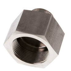 G 1'' x G 1 1/2'' M/F Stainless steel Reducing Adapter 315 Bar - Hydraulic