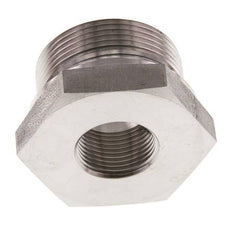 G 1 1/2'' x G 3/4'' M/F Adaptador reductor de acero inoxidable 315 Bar - Hidráulico