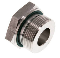 G 1 1/2'' x G 3/4'' M/F Stainless steel Reducing Adapter 315 Bar - Hydraulic