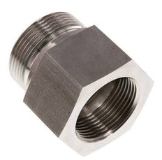 G 1 1/2'' x G 1 1/4'' M/F Adaptador reductor de acero inoxidable 315 Bar - Hidráulico