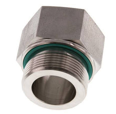 G 1 1/2'' x G 1 1/4'' M/F Adaptador reductor de acero inoxidable 315 Bar - Hidráulico
