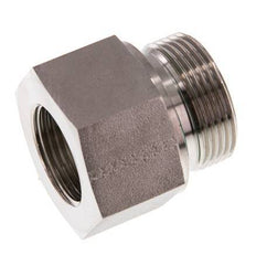 G 1 1/4'' x G 1'' M/F Adaptador reductor de acero inoxidable 400 Bar - Hidráulico