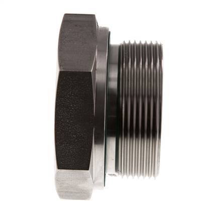 G 2'' x G 3/4'' M/F Adaptador reductor de acero inoxidable 250 Bar - Hidráulico