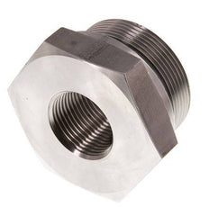 G 2'' x G 1'' M/F Adaptador reductor de acero inoxidable 250 Bar - Hidráulico