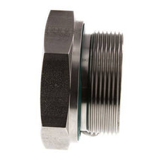 G 2'' x G 1 1/4'' M/F Adaptador reductor de acero inoxidable 250 Bar - Hidráulico