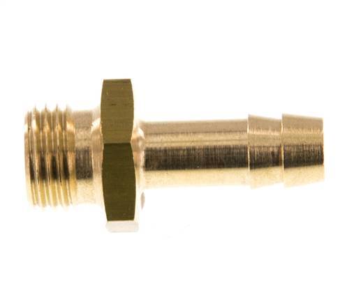 G 1/4'' Male x 8mm Brass Hose barb 16 Bar [5 Pieces]