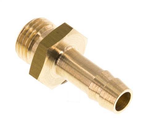 G 1/4'' Male x 8mm Brass Hose barb 16 Bar [5 Pieces]