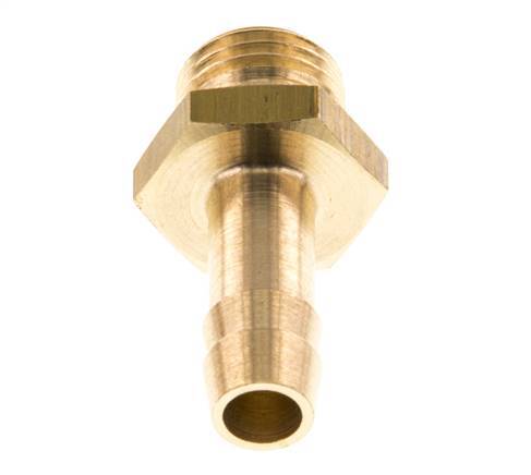 G 1/4'' Male x 8mm Brass Hose barb 16 Bar [5 Pieces]