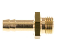 G 1/4'' Male x 8mm Brass Hose barb 16 Bar [5 Pieces]