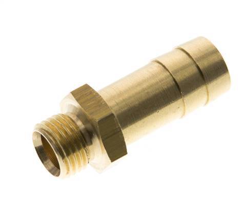 G 1/4'' Male x 13mm Brass Hose barb 16 Bar [2 Pieces]