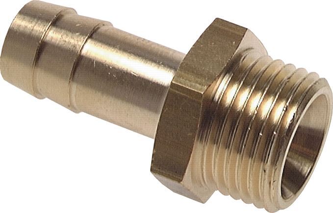 G 1/2'' Male x 10mm Brass Hose barb 16 Bar [2 Pieces]