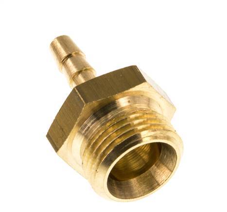 G 3/8'' Male x 4mm Brass Hose barb 16 Bar [5 Pieces]