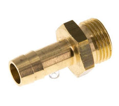 G 3/8'' Male x 10mm Brass Hose barb 16 Bar [2 Pieces]