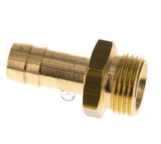 G 3/8'' Male x 10mm Brass Hose barb 16 Bar [2 Pieces]