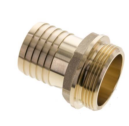 G 1 1/2'' Male x 38mm Brass Hose barb 16 Bar