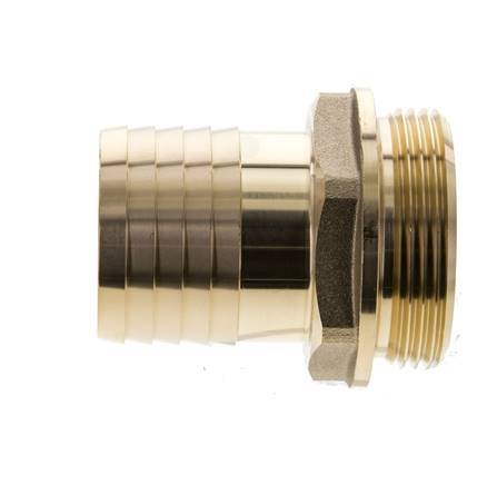 G 1 1/2'' Male x 38mm Brass Hose barb 16 Bar