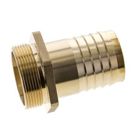 G 2'' Male x 50mm Brass Hose barb 16 Bar