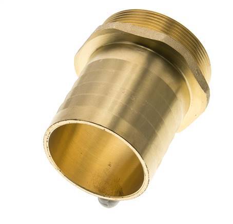 G 2 1/2'' Male x 63mm Brass Hose barb 16 Bar