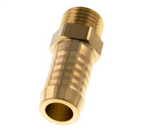 M14x1.5 Male x 13mm Brass Hose barb 16 Bar [5 Pieces]