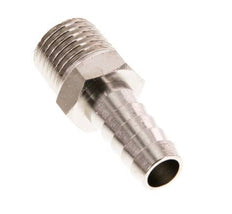 R 1/4'' Macho x 9mm Latón Niquelado Llave de manguera 16 Bar [5 Piezas]