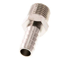 R 1/4'' Macho x 9mm Latón Niquelado Llave de manguera 16 Bar [5 Piezas]