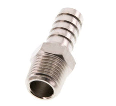 R 1/4'' Macho x 10mm Latón Niquelado Llave de manguera 16 Bar [5 Piezas]