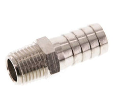 R 1/4'' Male x 12mm Nickel plated Brass Hose barb 16 Bar [5 Pieces]