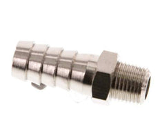 R 1/8'' Male x 10mm Nickel plated Brass Hose barb 16 Bar [5 Pieces]
