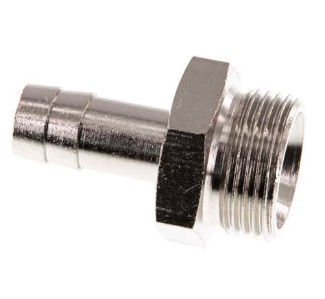 G 3/4'' Macho x 13mm Latón niquelado Llave de manguera 16 Bar