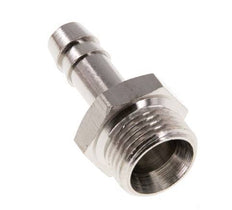 G 3/8'' Male x 8mm Nickel plated Brass Hose barb 16 Bar [5 Pieces]