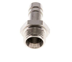 G 3/8'' Male x 10mm Nickel plated Brass Hose barb 16 Bar [2 Pieces]
