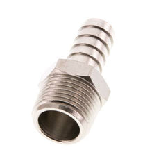 R 3/8'' Male x 10mm Nickel plated Brass Hose barb 16 Bar [5 Pieces]