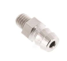 M5 Male x 6mm Nickel plated Brass Hose barb 16 Bar [5 Pieces]