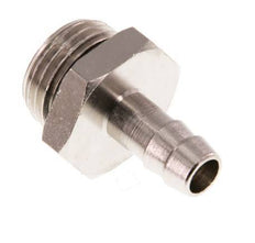 G 1/2'' Male x 9mm Nickel plated Brass Hose barb with NBR Seal 30 Bar [2 Pieces]