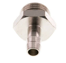 G 1/2'' Male x 9mm Nickel plated Brass Hose barb with NBR Seal 30 Bar [2 Pieces]