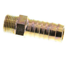 G 1/2'' Macho x 19mm Acero zincado Lengüeta de manguera 25 Bar