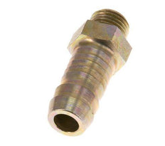 G 1/4'' Male x 13mm Zinc plated Steel Hose barb 25 Bar [2 Pieces]