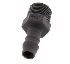 R 3/8'' Male x 9mm PA 6 Hose barb 10 Bar [10 Pieces]