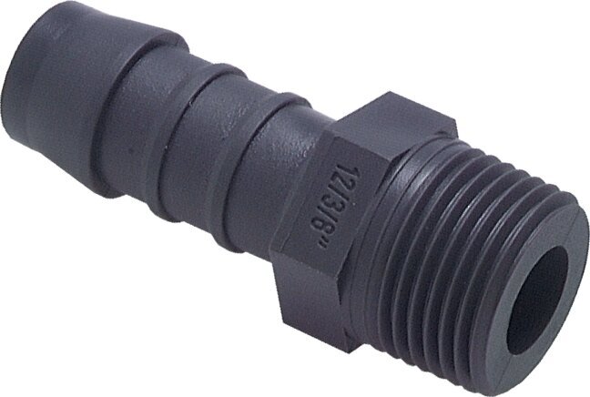R 3/8'' Male x 9mm PA 6 Hose barb 10 Bar [10 Pieces]